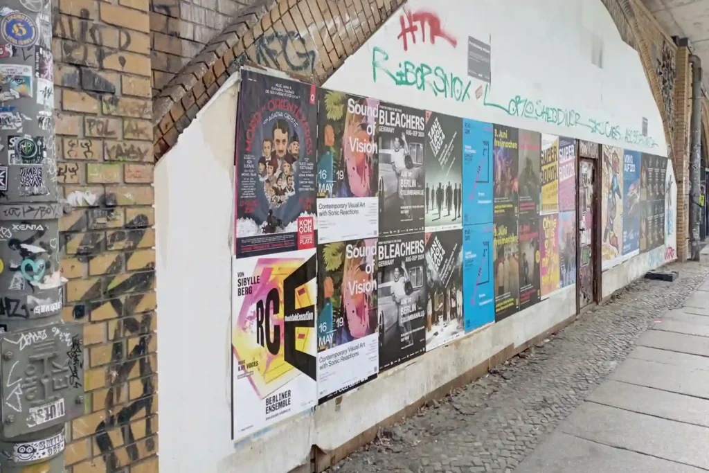 Kulturfläche in der Dirksenstraße in Berlin
